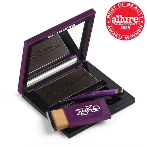 Madison Reed concelement des racines Legno Noir sur cheveux gris