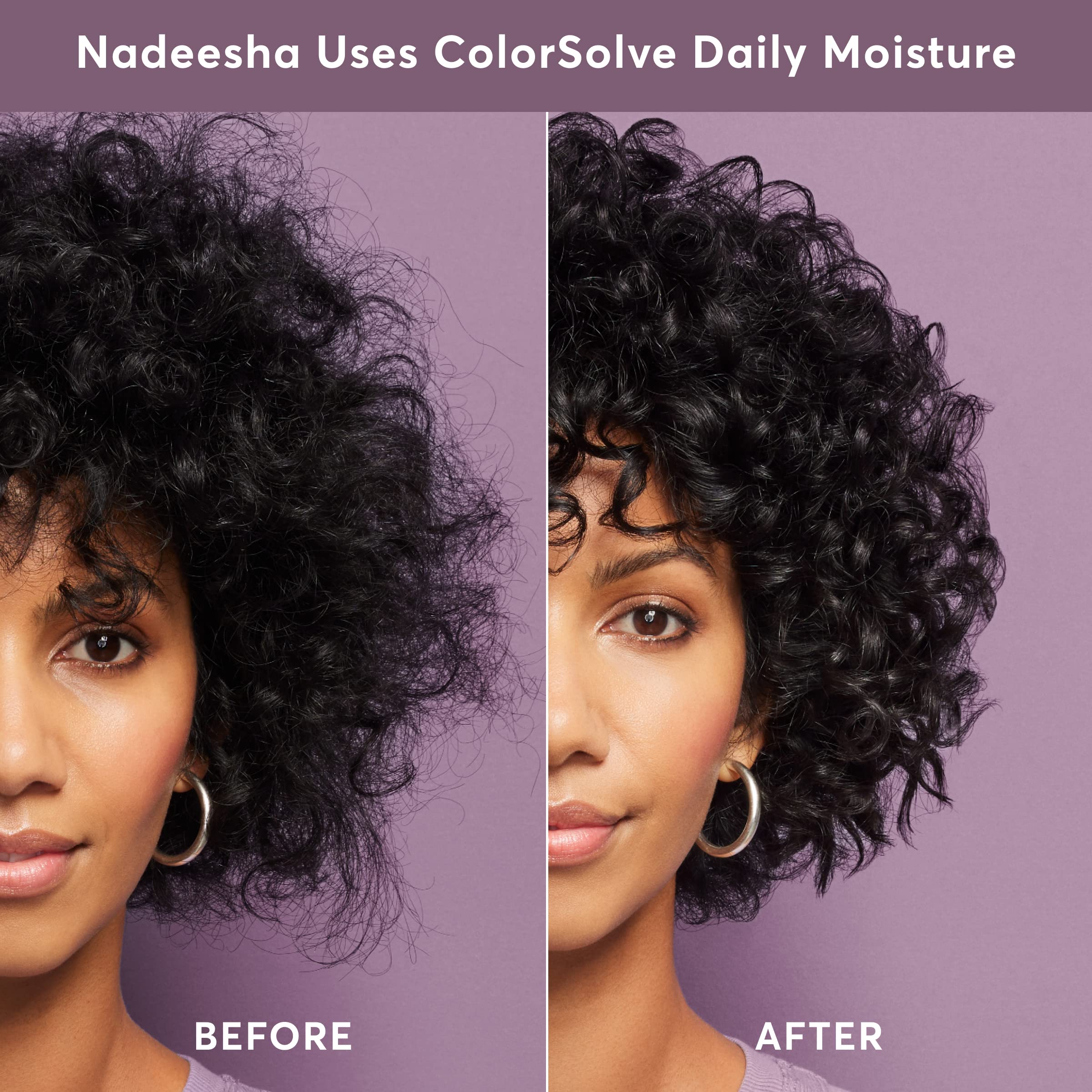 Texture cremeuse Madison Reed enveloppe les cheveux lors de l application