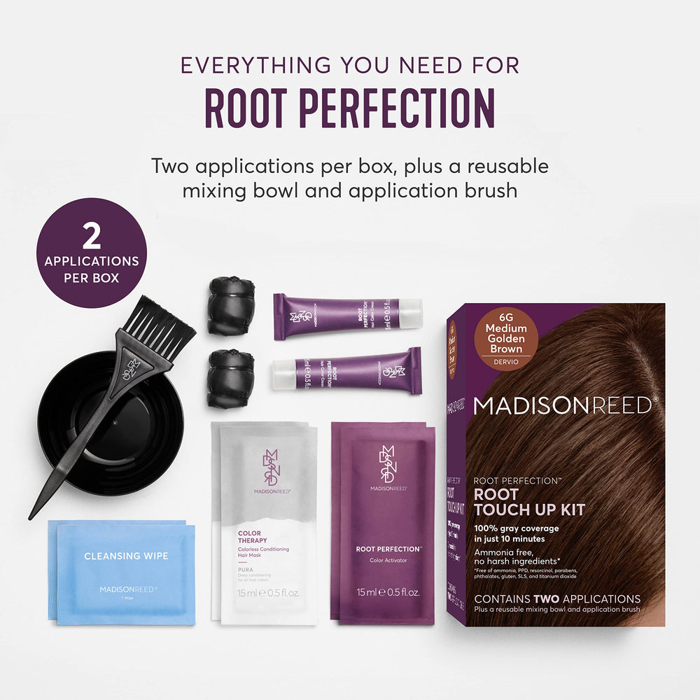 Crème colorante sans ammoniaque Madison Reed pour gris lumineux