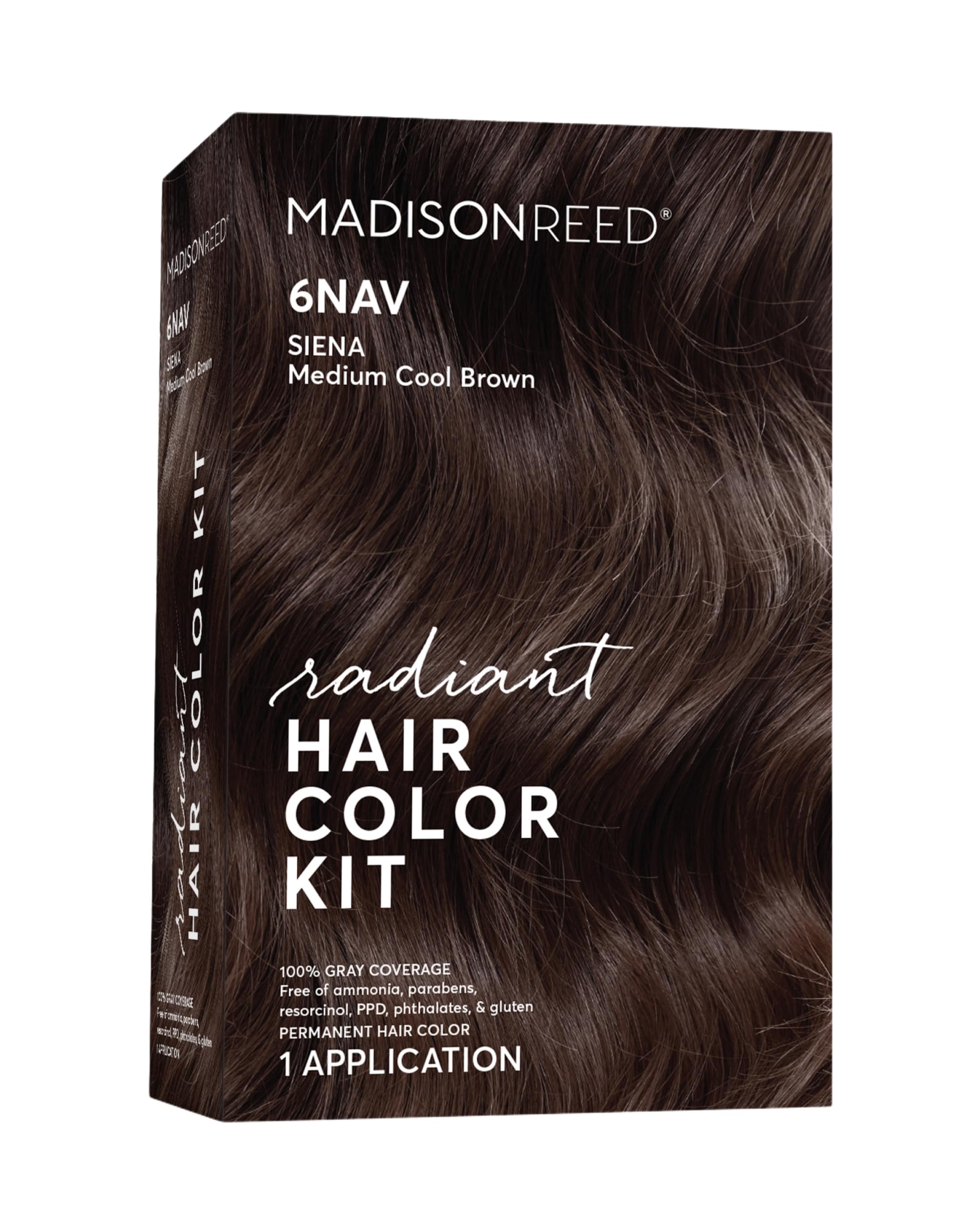 Kit couleur éclatante Madison Reed – crème de coloration prête à l’emploi pour teinte naturelle
