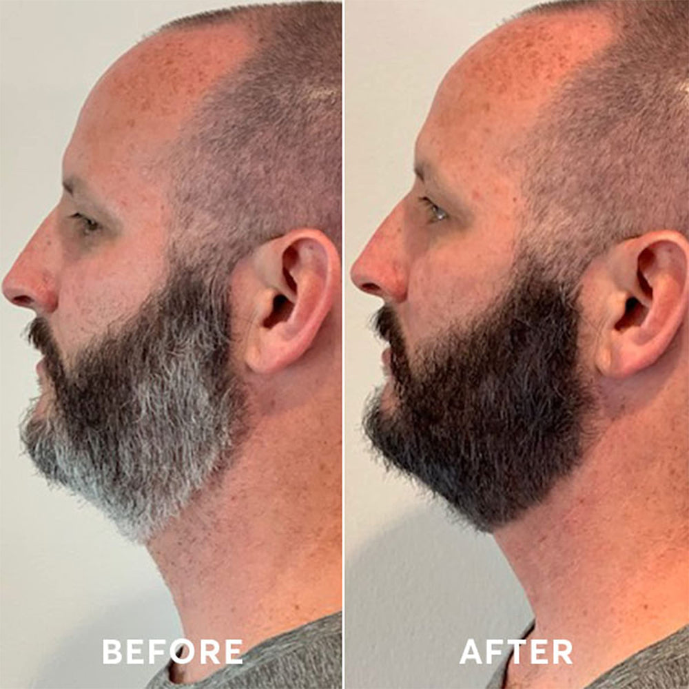 Application en 15 minutes Madison Reed Mr Hair Color – changement rapide sur cheveux et barbe.