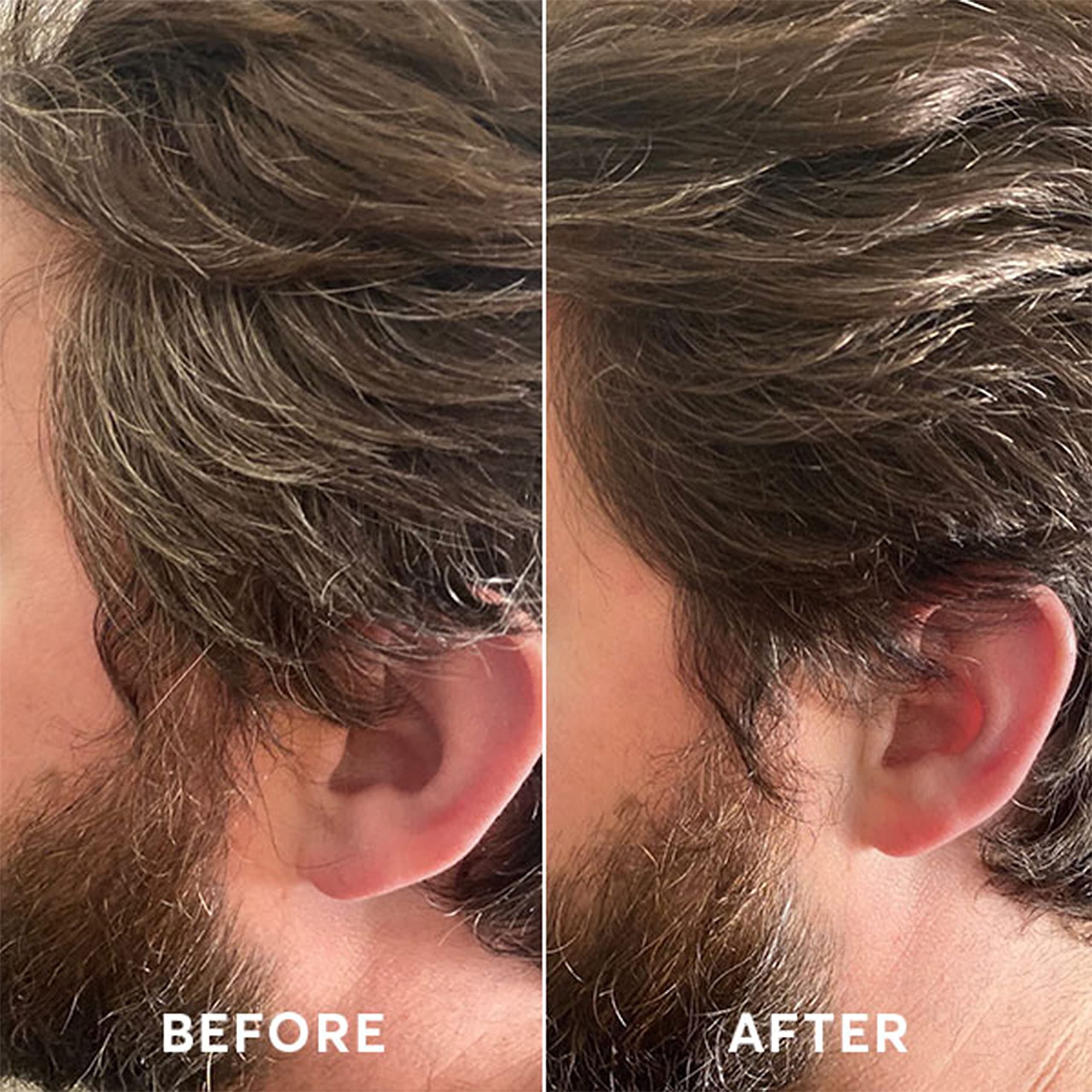 Madison Reed Mr. Homme – ingrédients avec kératine et argan pour nourrir les cheveux.