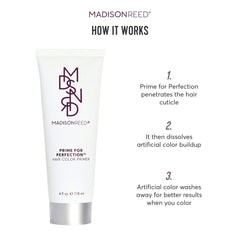 Madison Reed Prime for Perfection — base lisse prête à recevoir la couleur.