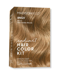 Madison Reed kit de coloration: bouteille crème pour une application précise à domicile.