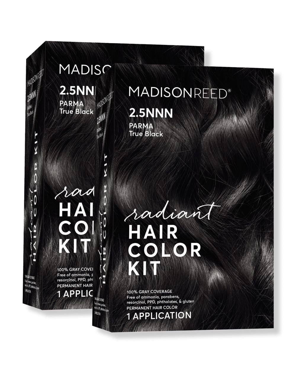 Madison Reed Radiant Color Kit – crème colorante : couverture générale des gris pour cheveux uniformes.