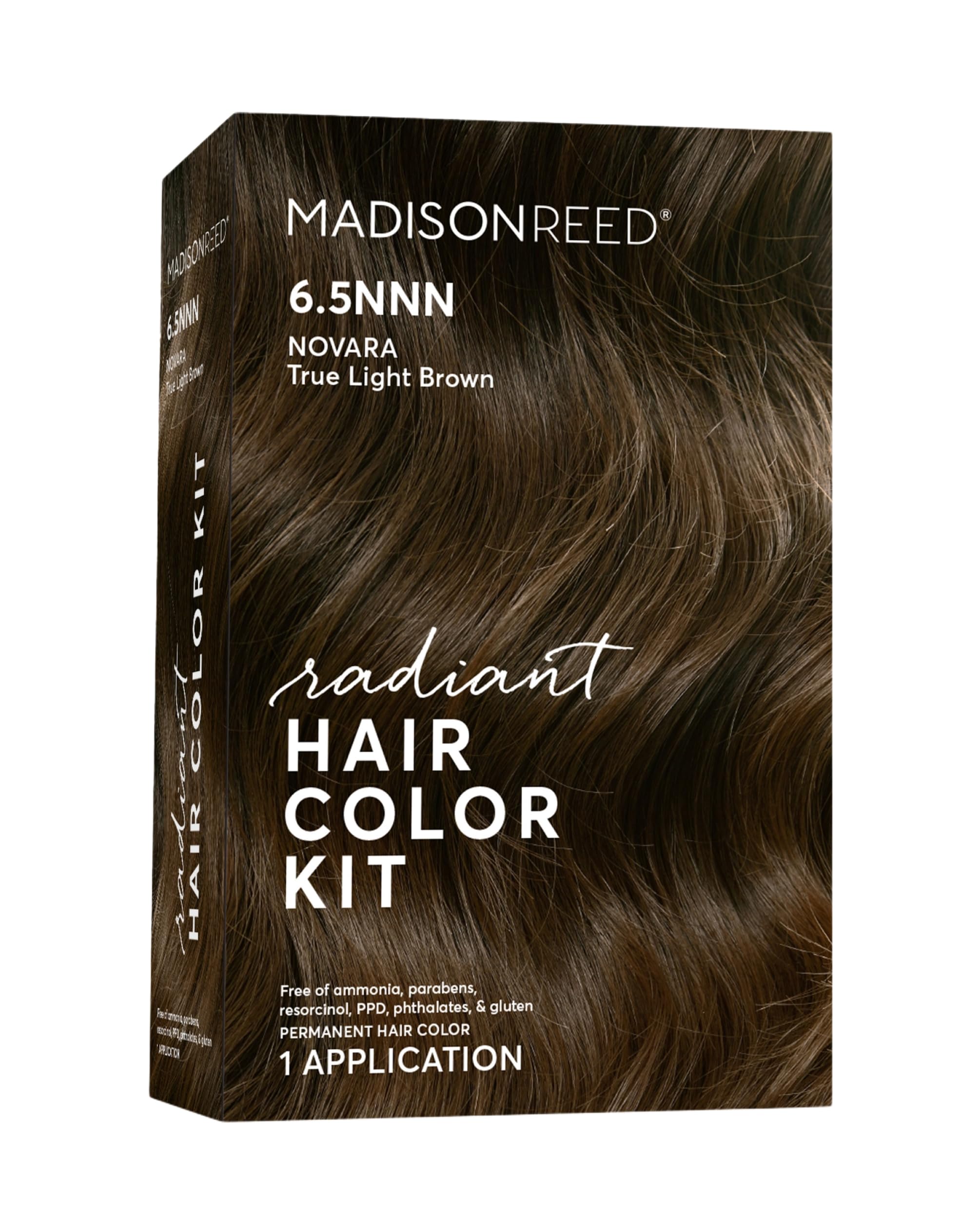 Madison Reed Radiant Color Kit avec crème colorante offre une couverture précise des gris.