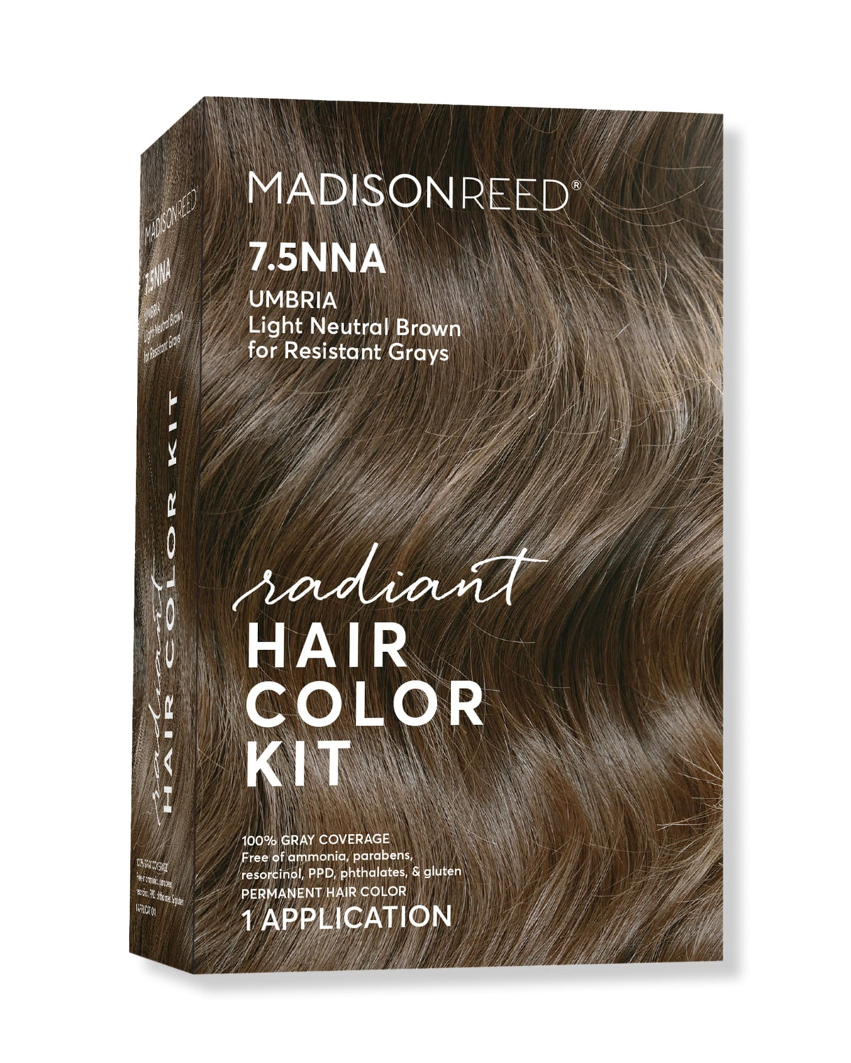Madison Reed Radiant Kit dans son emballage, prêt à colorer chez soi