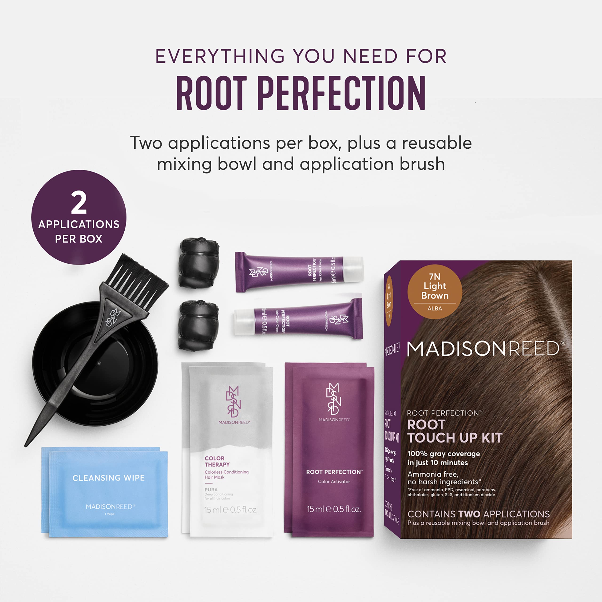 Madison Reed Root Perfection activateur couleur assure mélange homogène et résultat durable