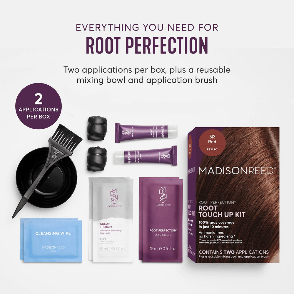 MADISON REED Root Perfection Pesaro 6R – crème colorante couvrante prête.
