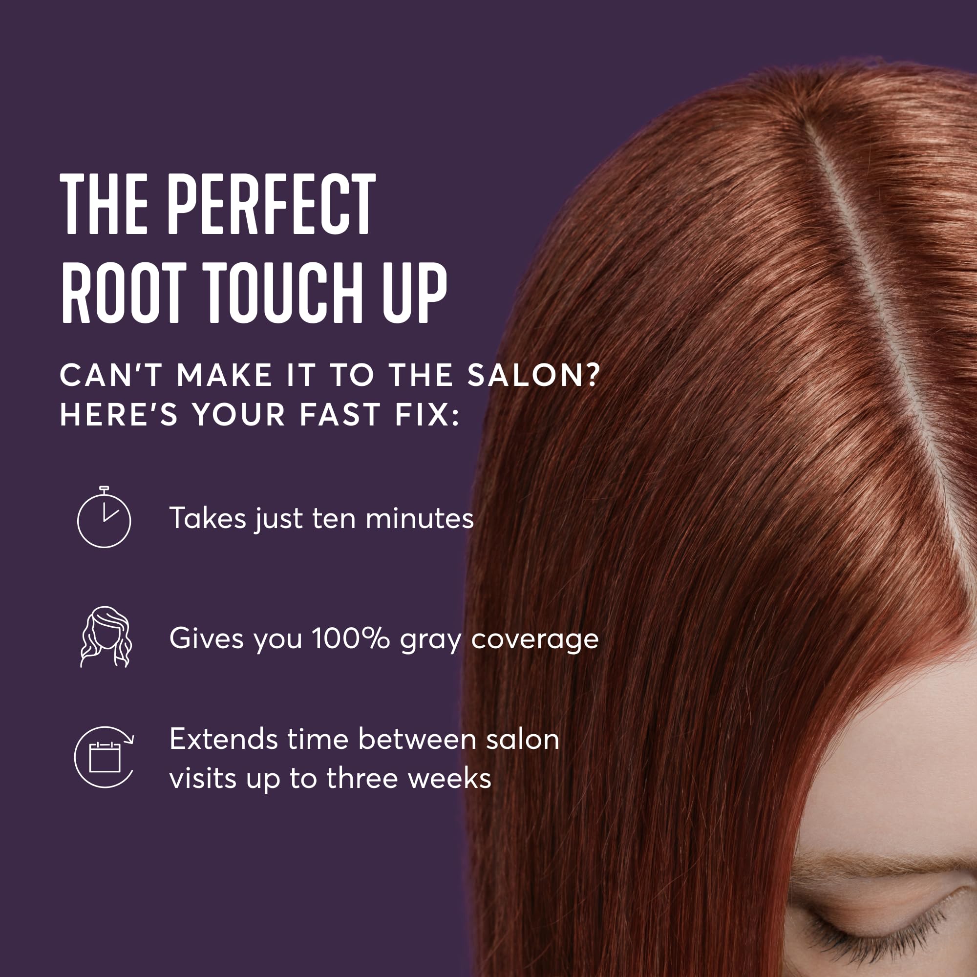 Gants inclus pour une application propre de Madison Reed Root Perfection Pesaro 6R.