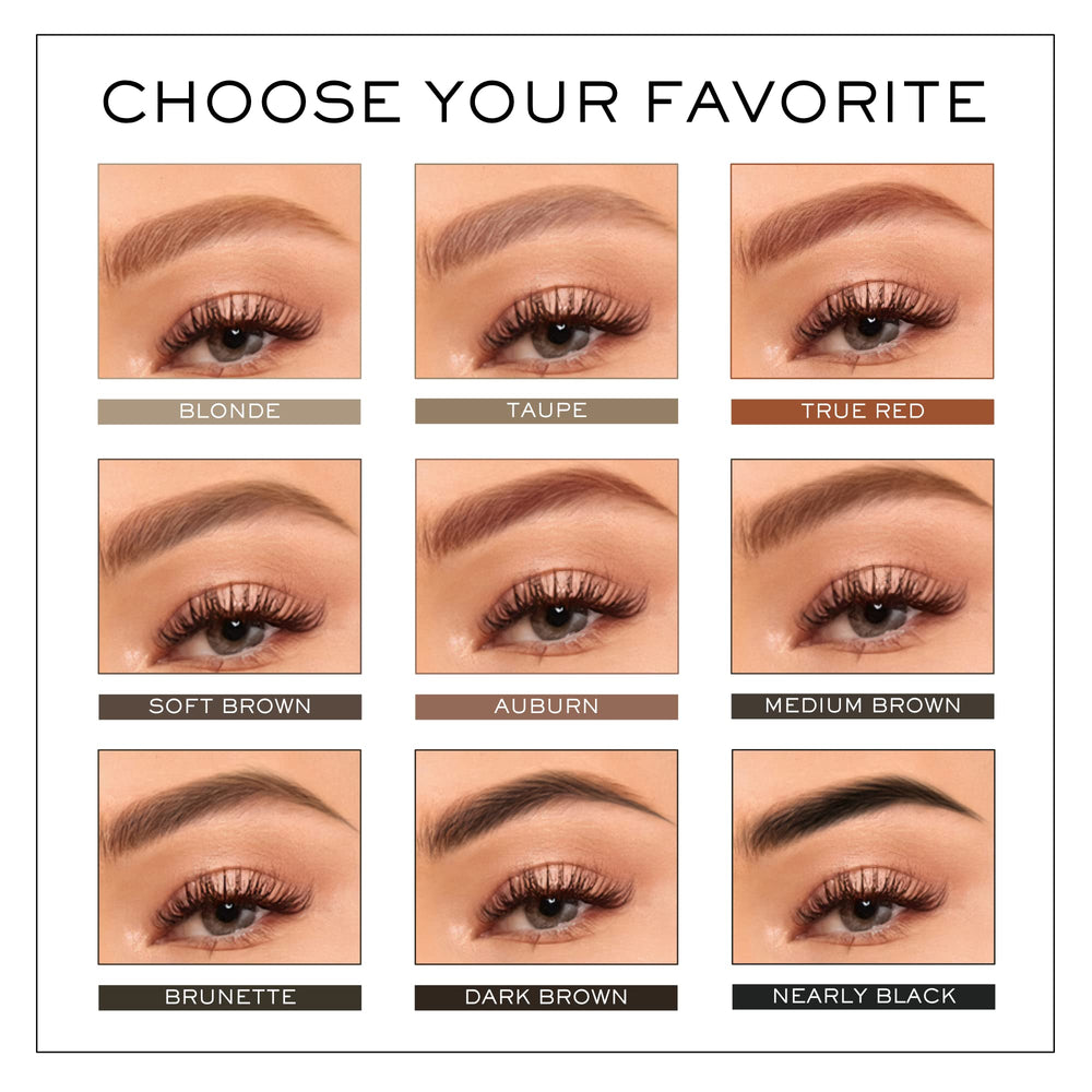 MADLUVV Brow Stamp: finition mate naturelle sans effet gras.