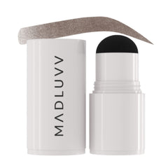 MADLUVV tampon couleur sourcils brunette : couverture rapide des cheveux gris.