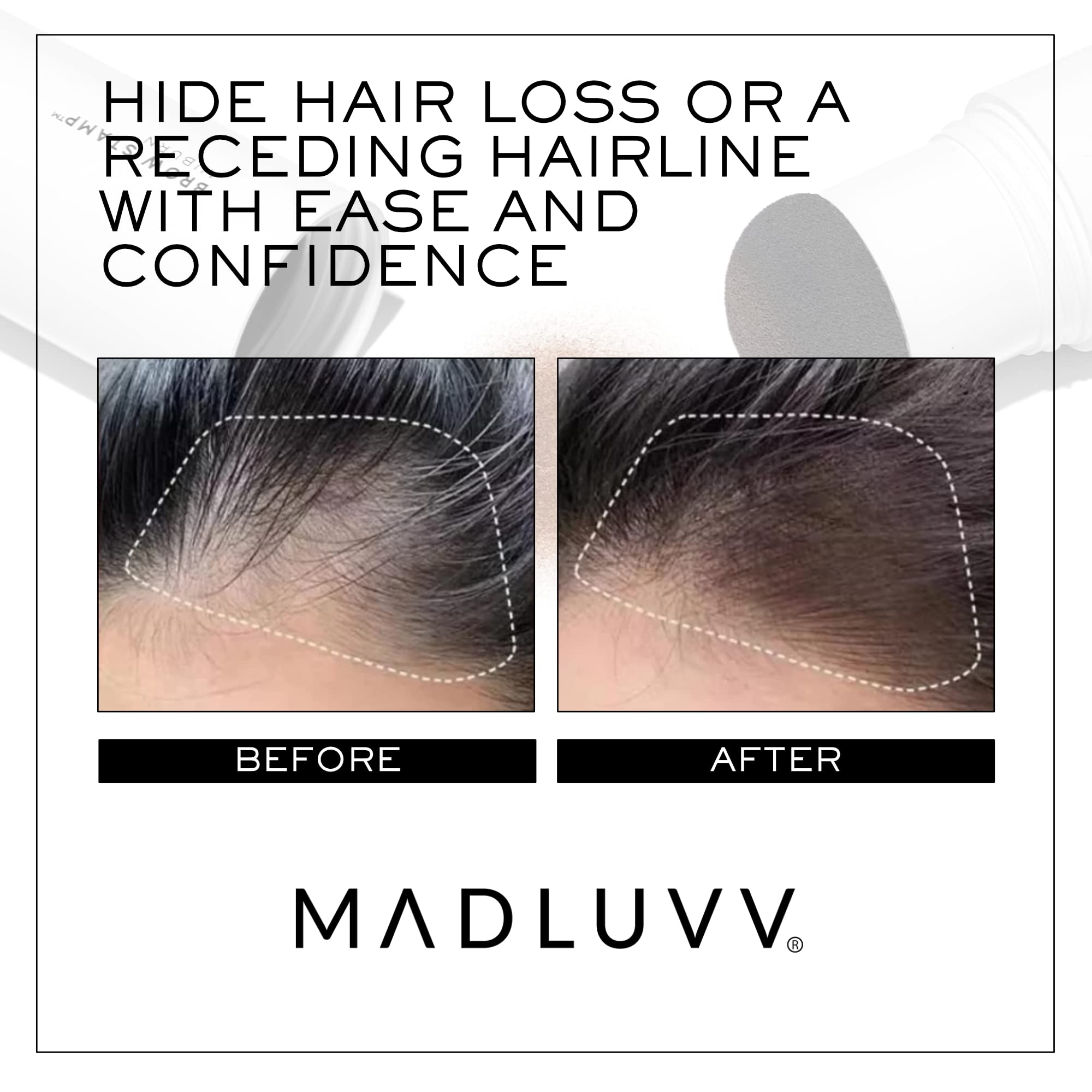 MADLUVV Brow Stamp Refill: hypoallergenique et sans irritation.
