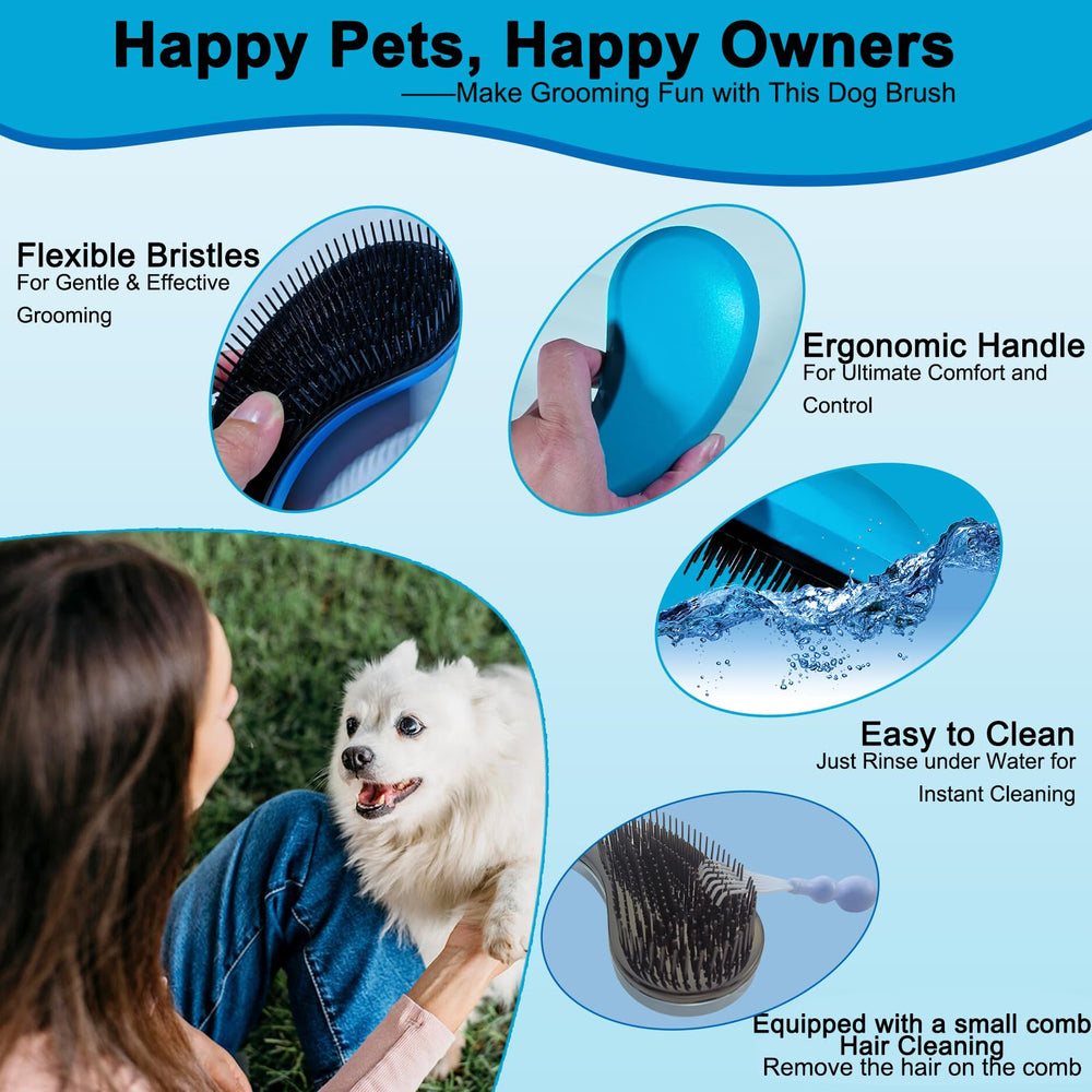 MAEELOU brosse chiot nettoyage facile après brossage
