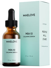 Maelove NIA 10 sérum flacon pour apaiser les rougeurs et hydrater la peau