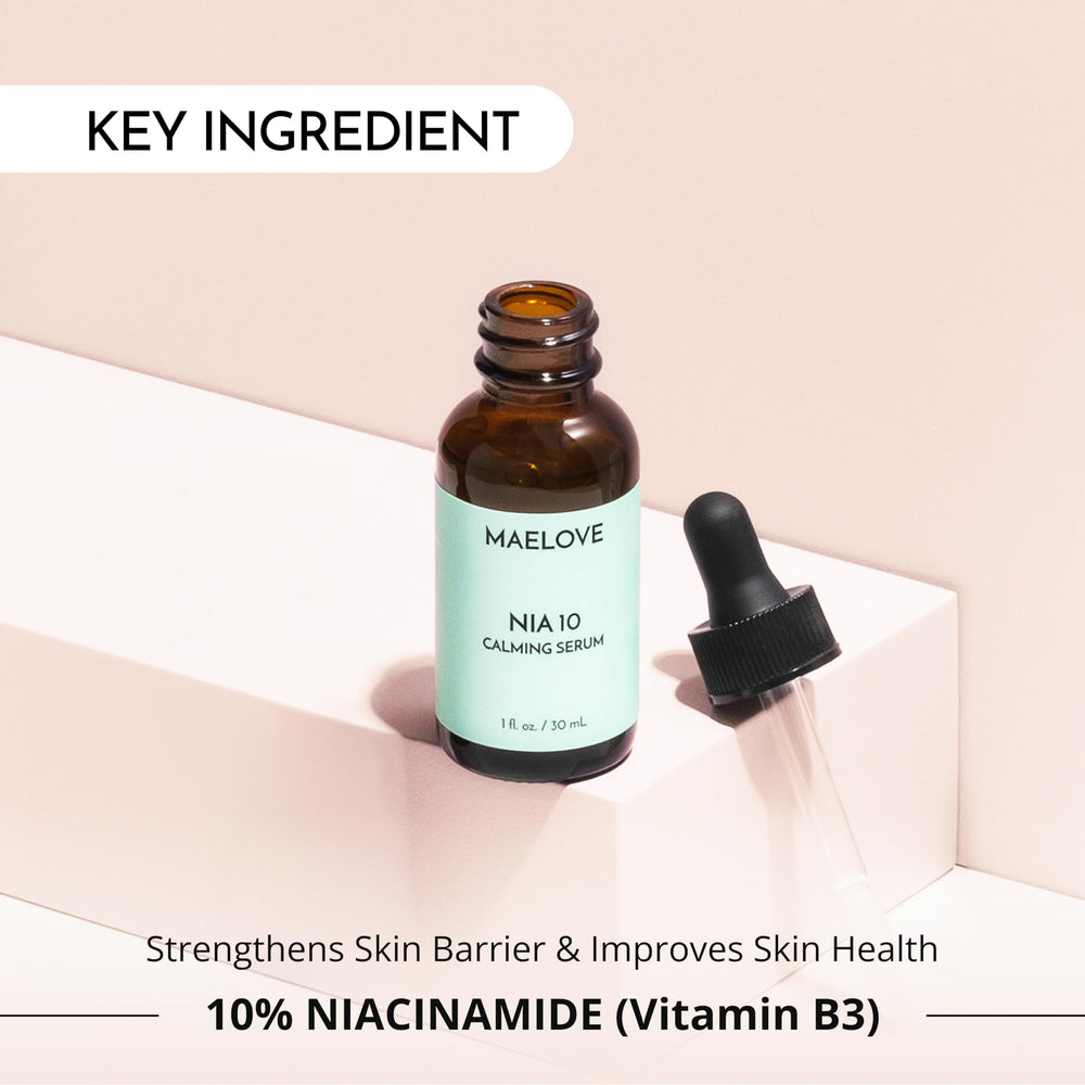 Texture soyeuse du sérum Maelove NIA 10 pour hydratation légère