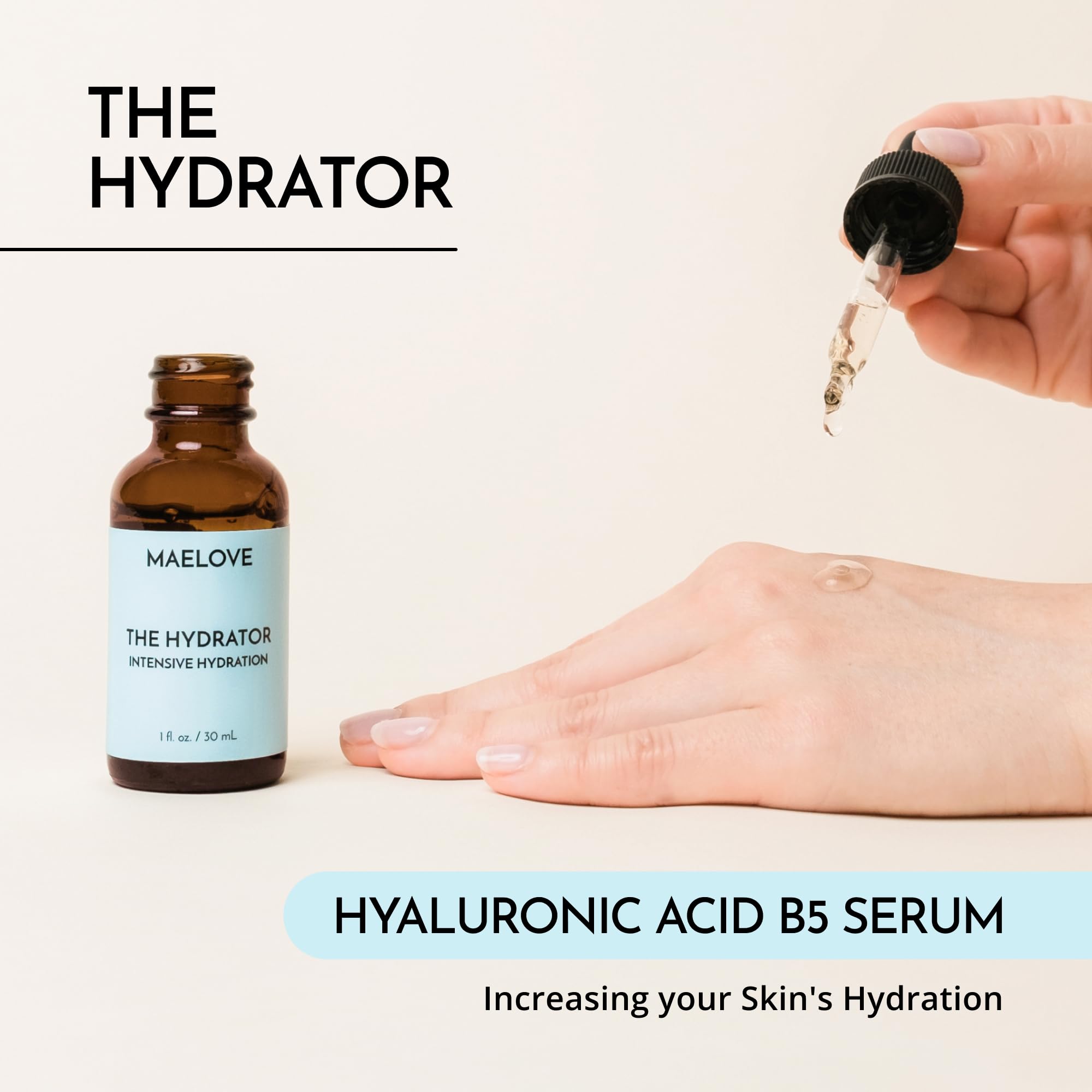 Texture gel translucide MAELOVE prêt à hydrater rapidement