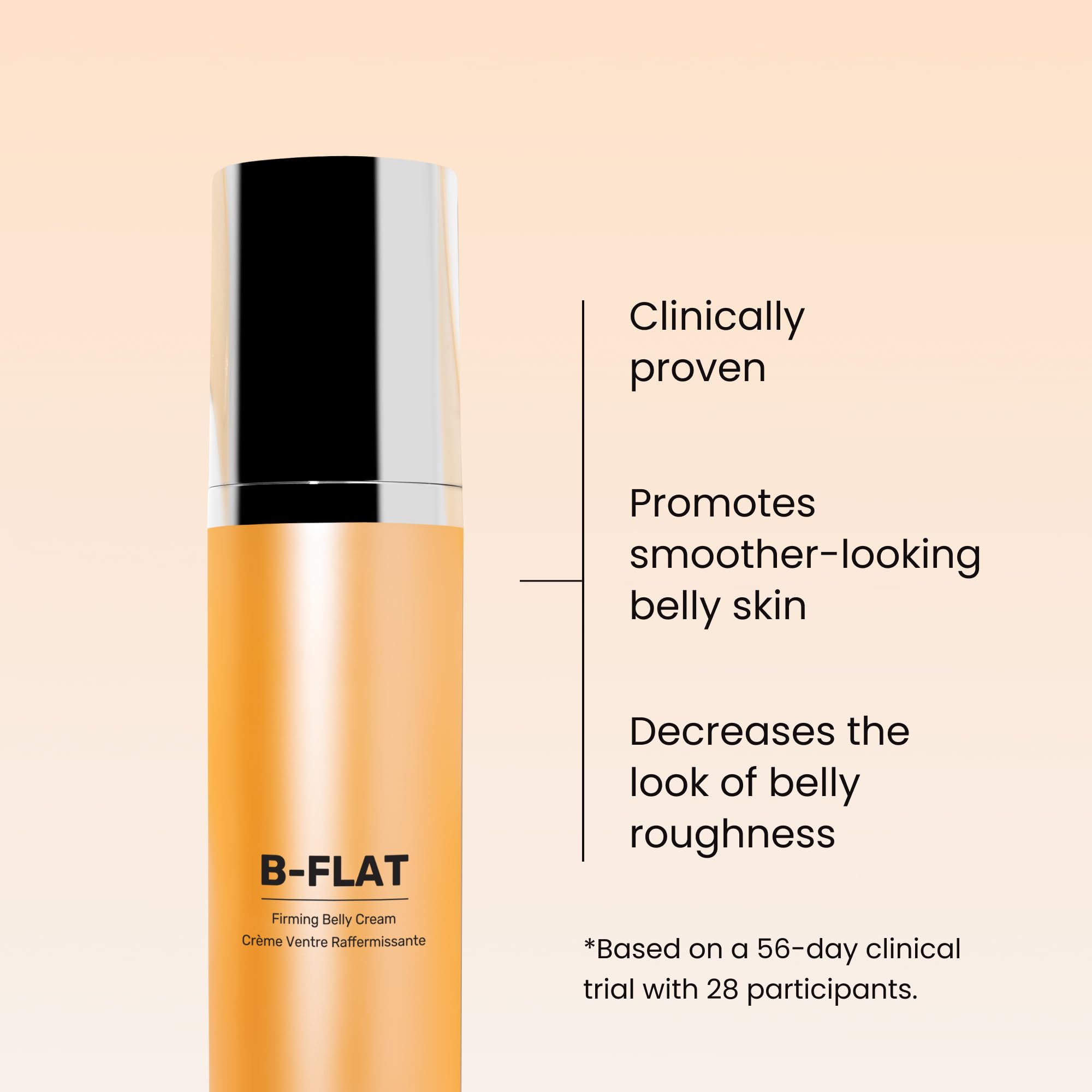 MAËLYS B-FLAT : texture crémeuse prête à l'étalement et absorption douce.