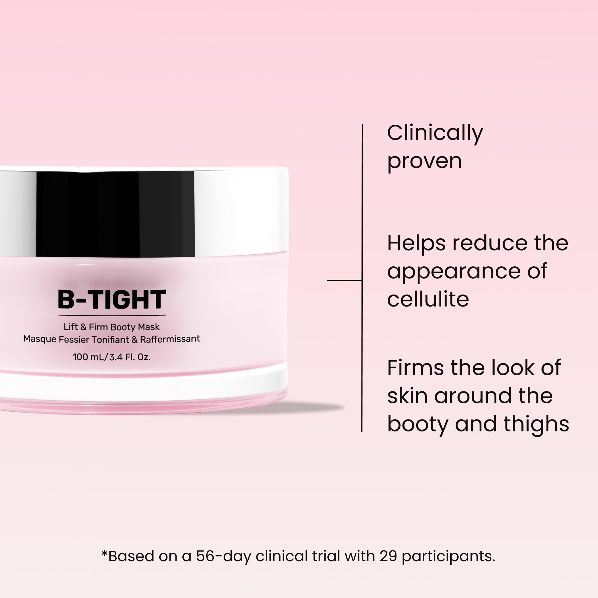 MAËLYS B-TIGHT masque chauffant, absorption rapide et agréable.