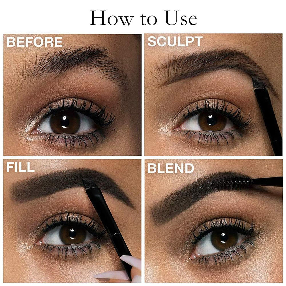 Sourcils naturels et intenses avec MAEPEOR selon le style souhaité.