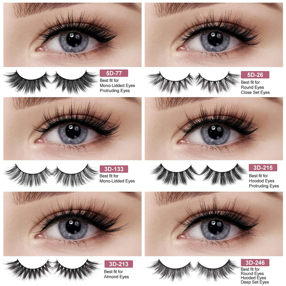 Cils MAGEFY 16mm subtil pour un look frais et léger.