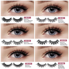 Cils MAGEFY 16mm subtil pour un look frais et léger.