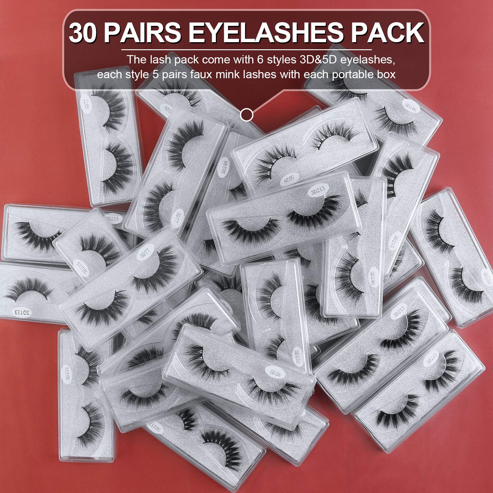 Cils MAGEFY 20mm plein volume pour une impression spectaculaire.