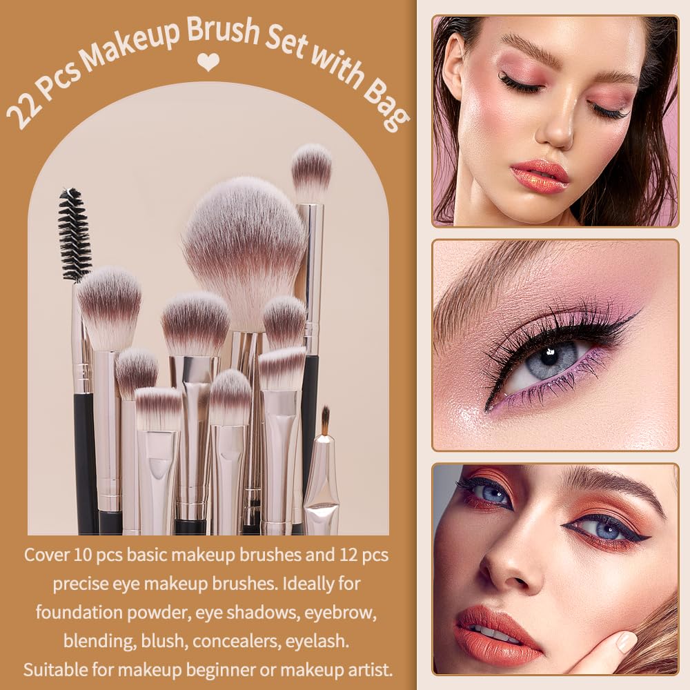 Pinceau sourcils MAGEFY pour définir et discipliner les sourcils.