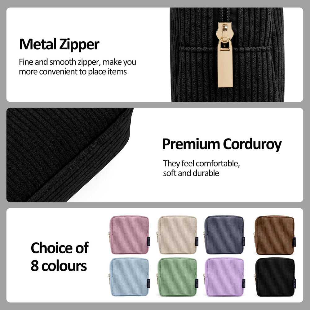 Profil élégant de la pochette MAGEFY, idéale pour sac à main.
