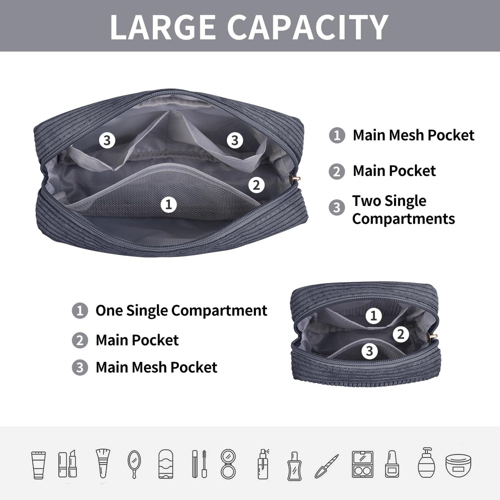 Mini sac maquillage MAGEFY léger et compact idéal pour voyager.