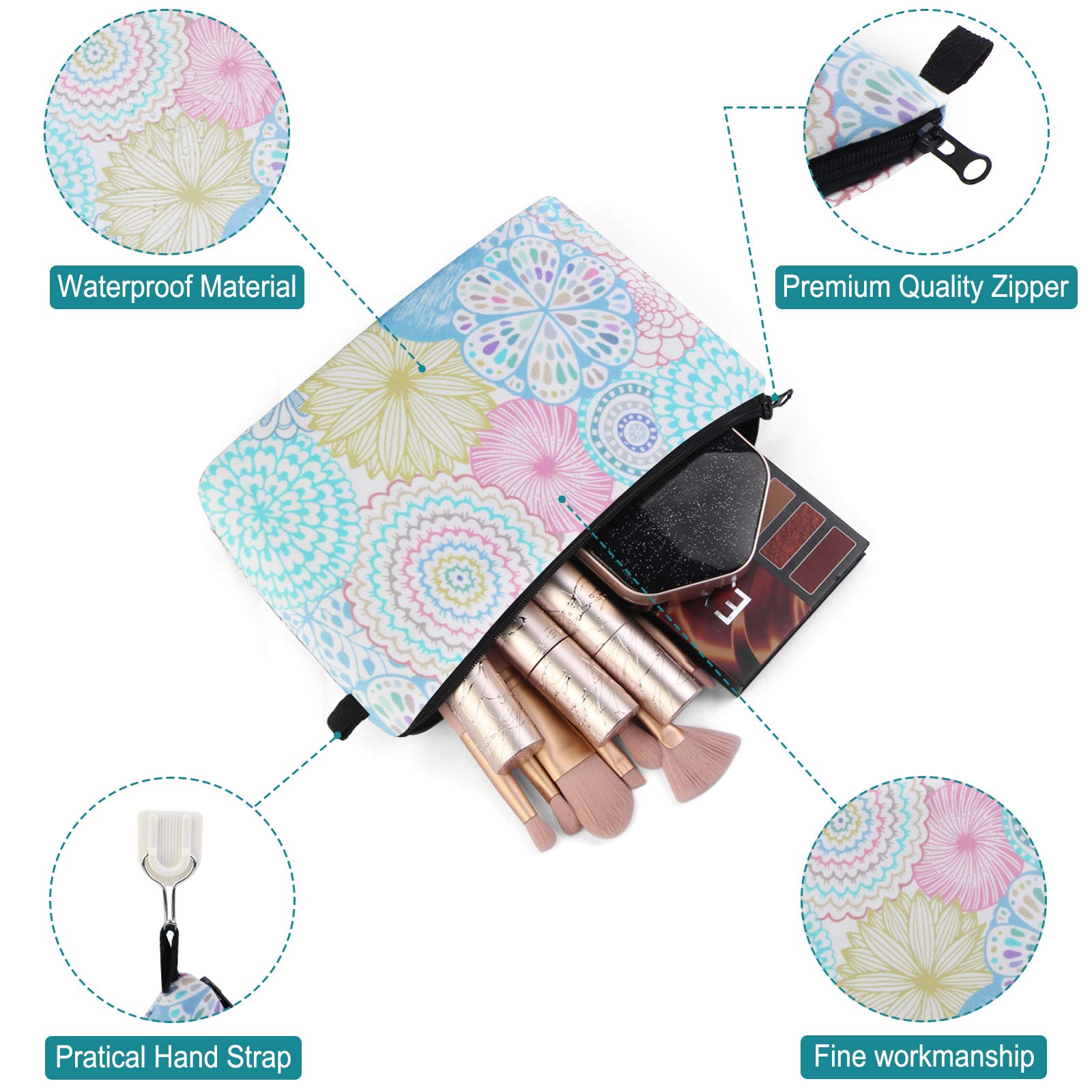 Lot de 3 styles MAGEFY, ensemble-voyage léger et pratique pour le sac.