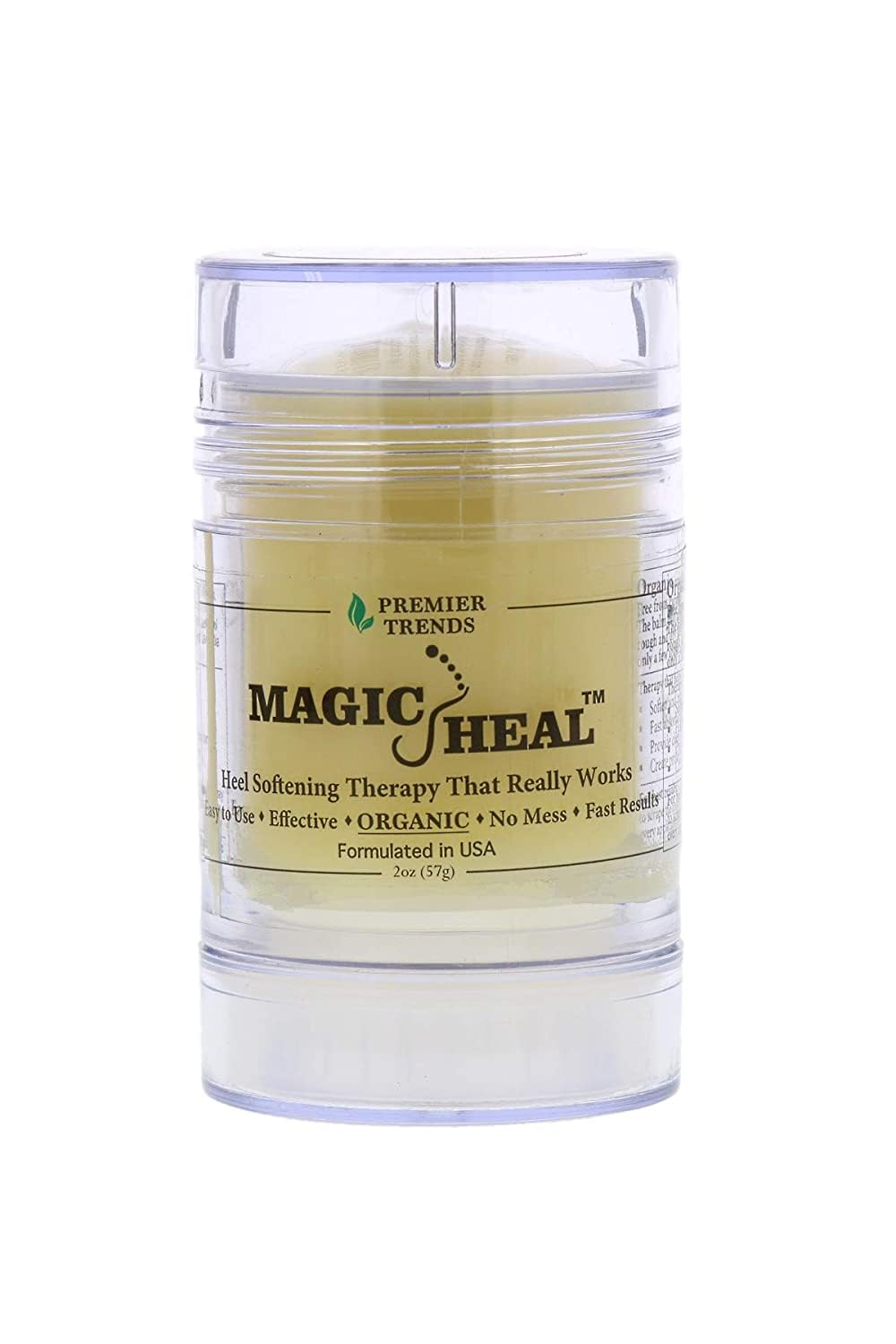 Magic Heal heel therapy roll-on glides smoothly for effortless moisturizing.