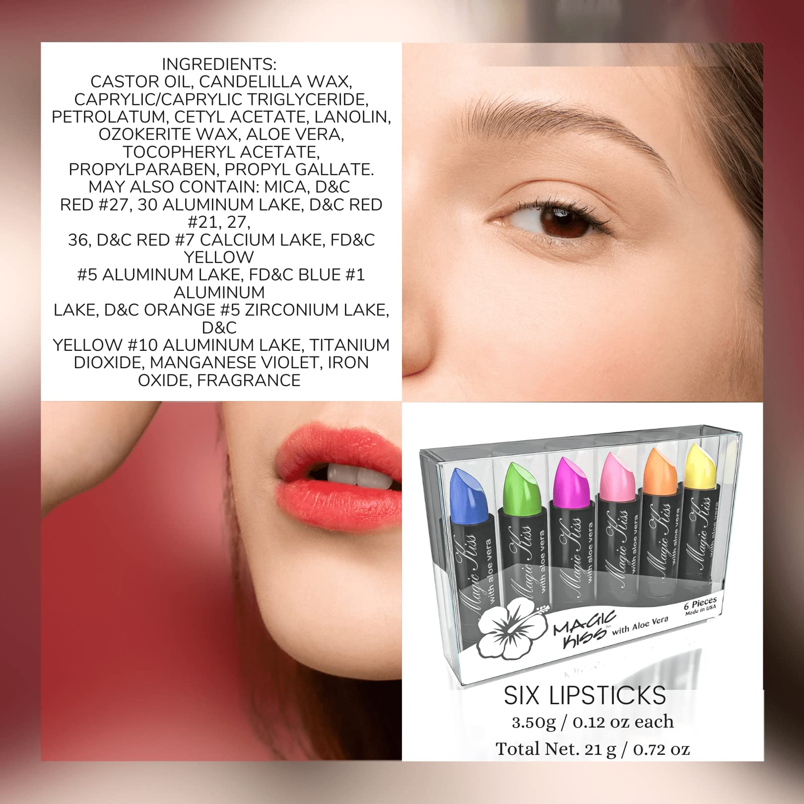 Magic Kiss coffret cadeau maquillage idéal pour offrir.