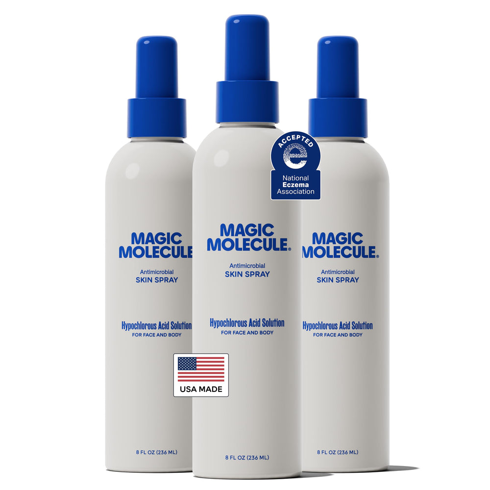 Magic Molecule brume nettoyante visage – soin doux pour tous types de peau.