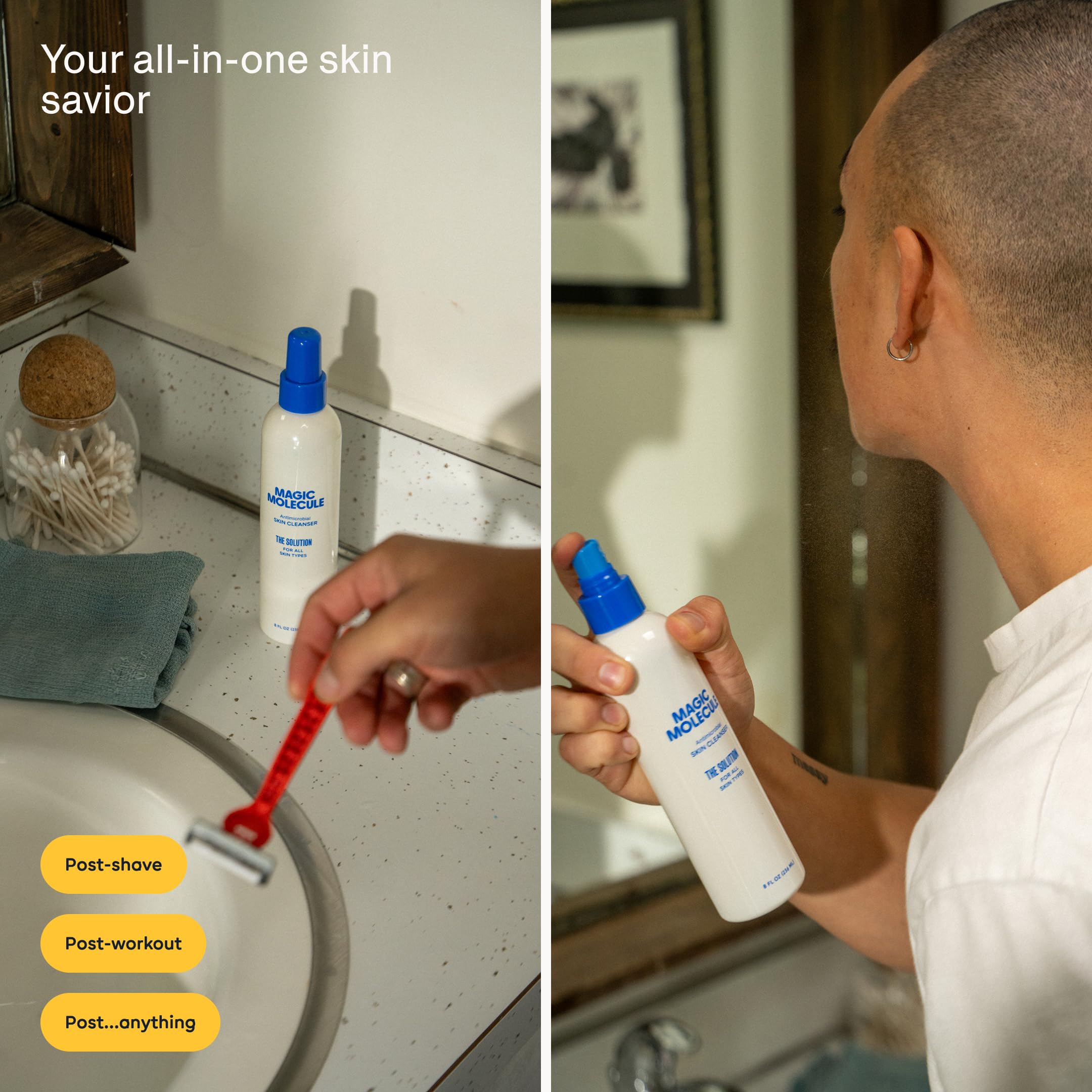 Magic Molecule sans-parabenes-sulfates-et-parfums, soin pur.