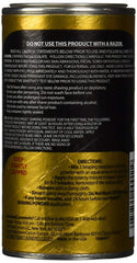 Pot de poudre Magic Shaving dorée parfumée pour dosage précis.