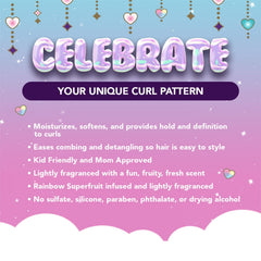 Magical Tresses application sur cheveux légèrement humides pour une coiffure rapide.