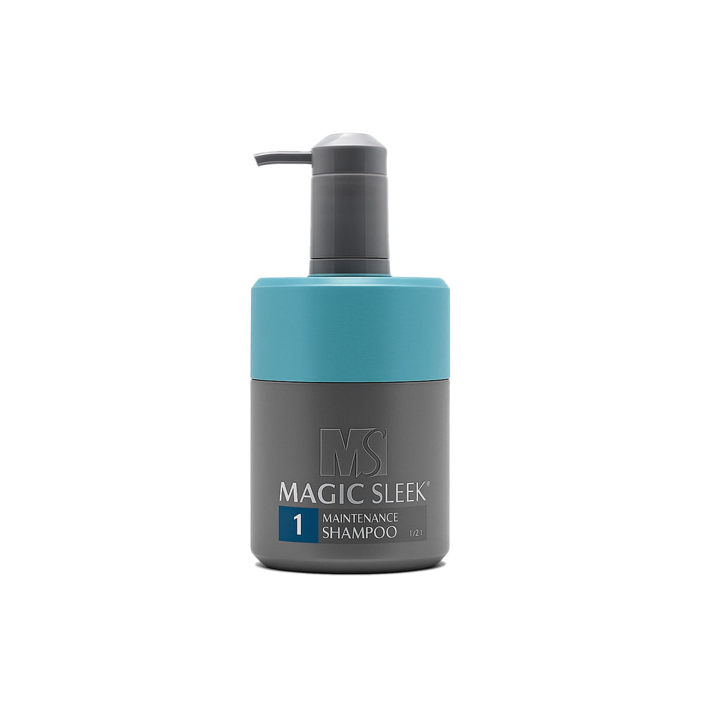 Magicsleek Shampoing hydratant, bouteille, hydrate et apporte du volume léger.