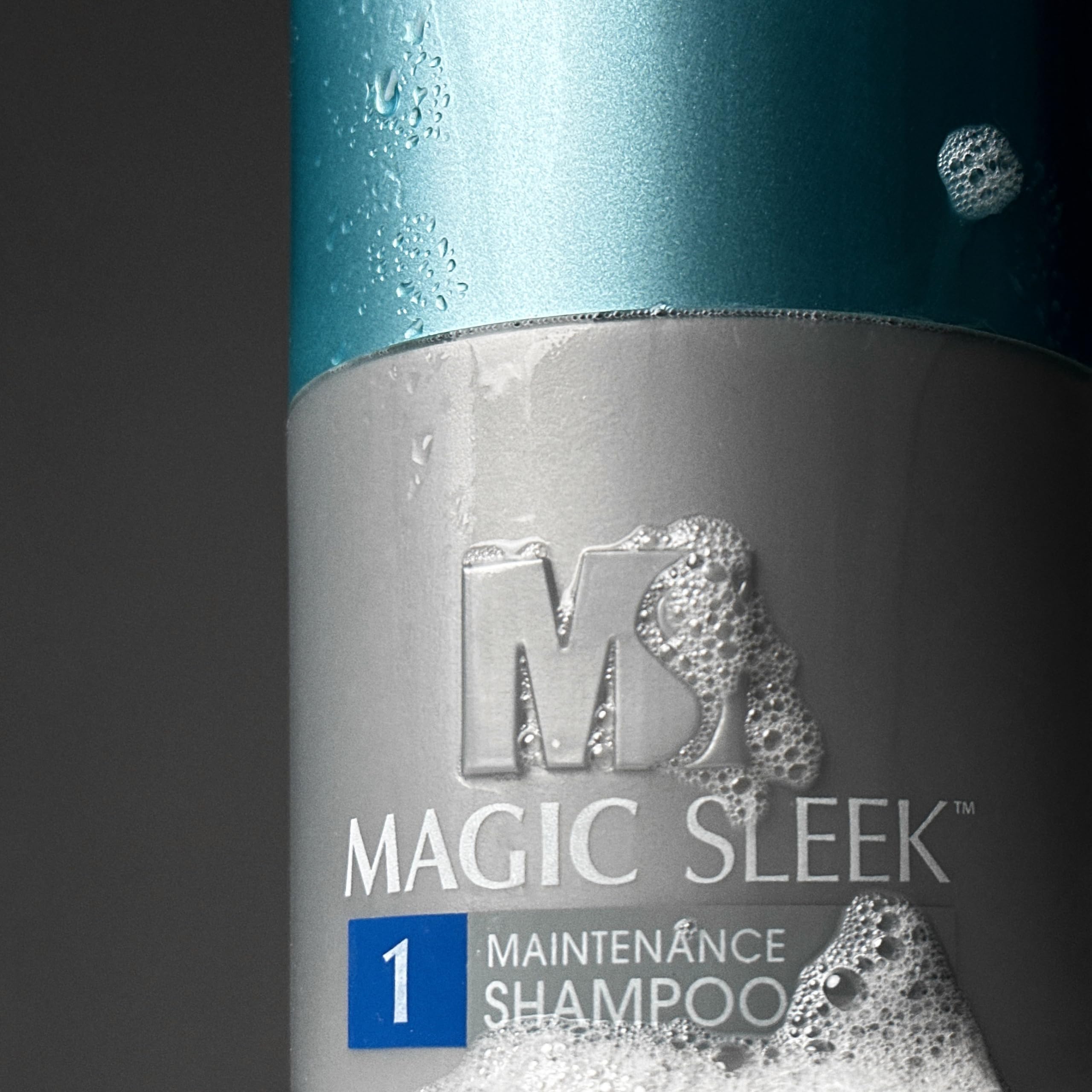 Magicsleek Shampoing protection couleur, flacon, préserve la couleur et prolonge l'éclat.