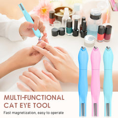 Aimant cœur pour vernis gel effet œil de chat, effet net et précis.