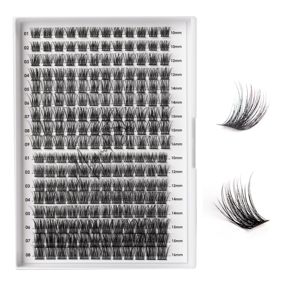 Boîte Magnetic SL avec 204 faisceaux pour créations de cils à faire soi-même