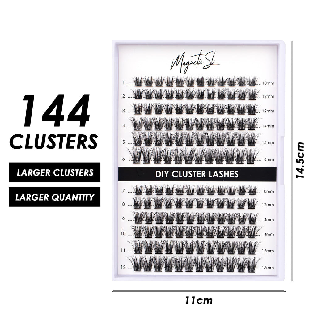 Magnetic SL Lash Clusters : application rapide et simple pour un regard naturel