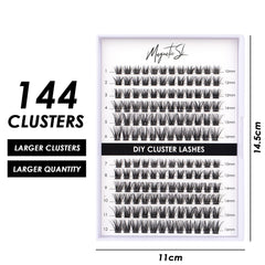 Magnetic SL Lash Clusters : application rapide et simple pour un regard naturel