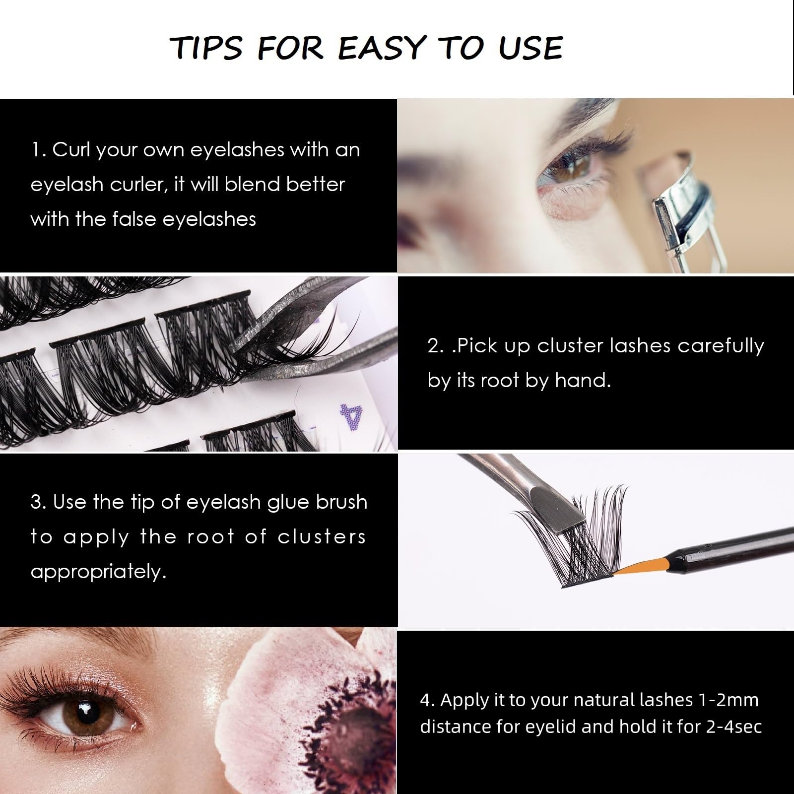 Magnetic SL Lash Clusters : réutilisables et véganes