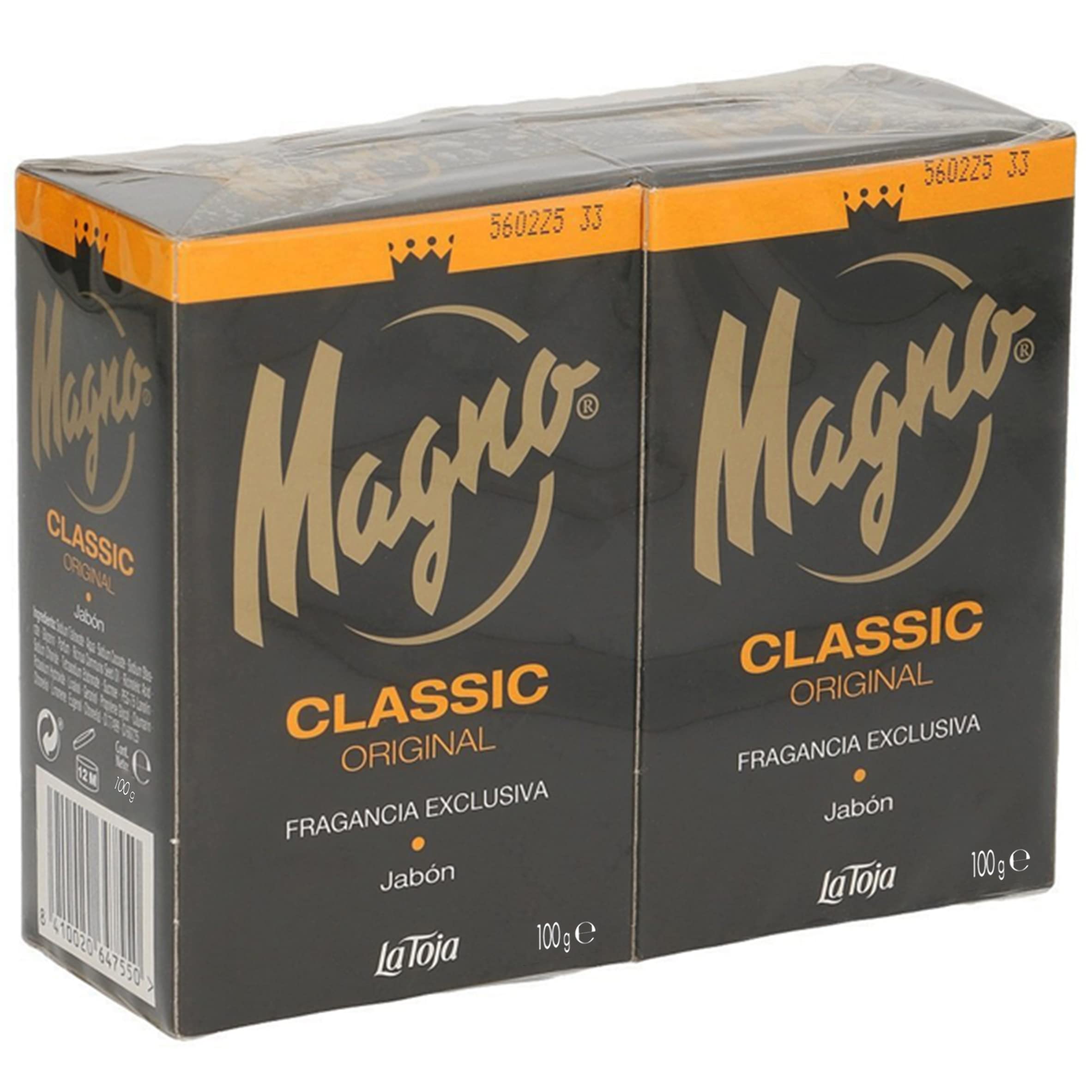 Emballage Magno Classic Black, design élégant et moderne.