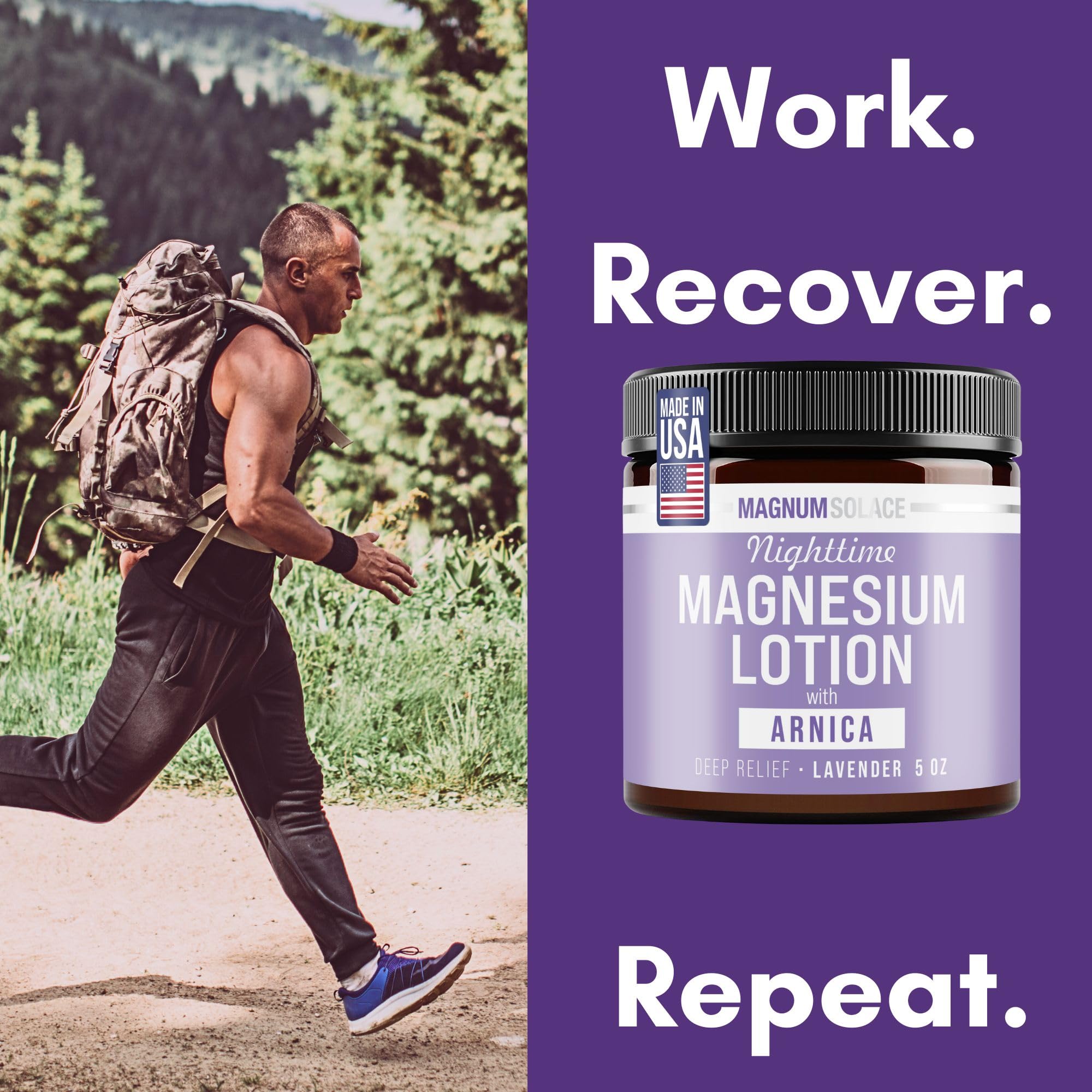 Magnum Solace: arnica et hydratation pour muscles fatigués