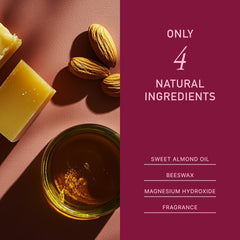 MAGSOL Rose deodorant texture showing smooth application and skin conditioning.