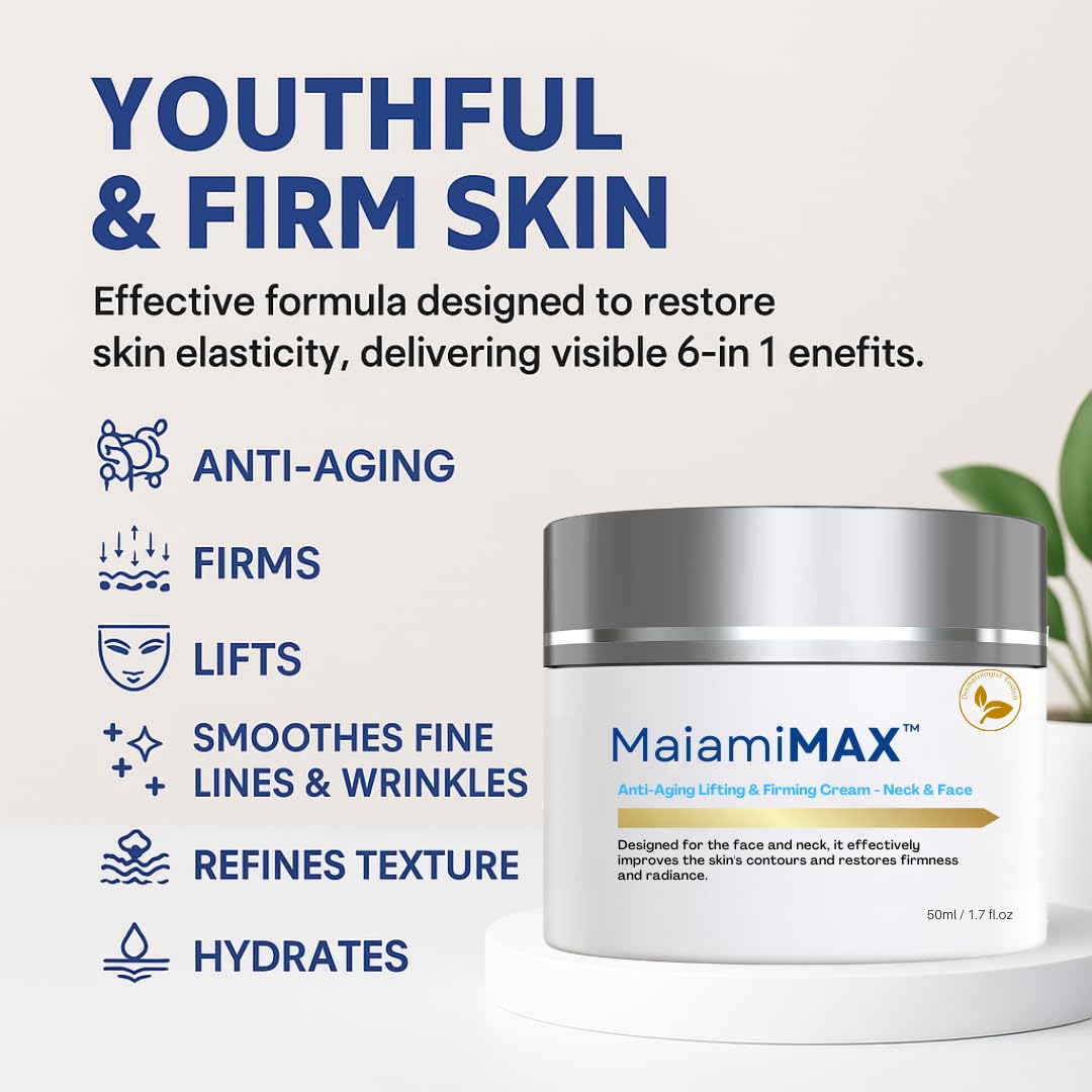 Maiaimimax Crème Peptides Firmants: élasticité soutenue et fermeté.