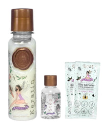 Maike Amour Keratina Ritual Botanico – bouteille, prise en main facile et brillance possible