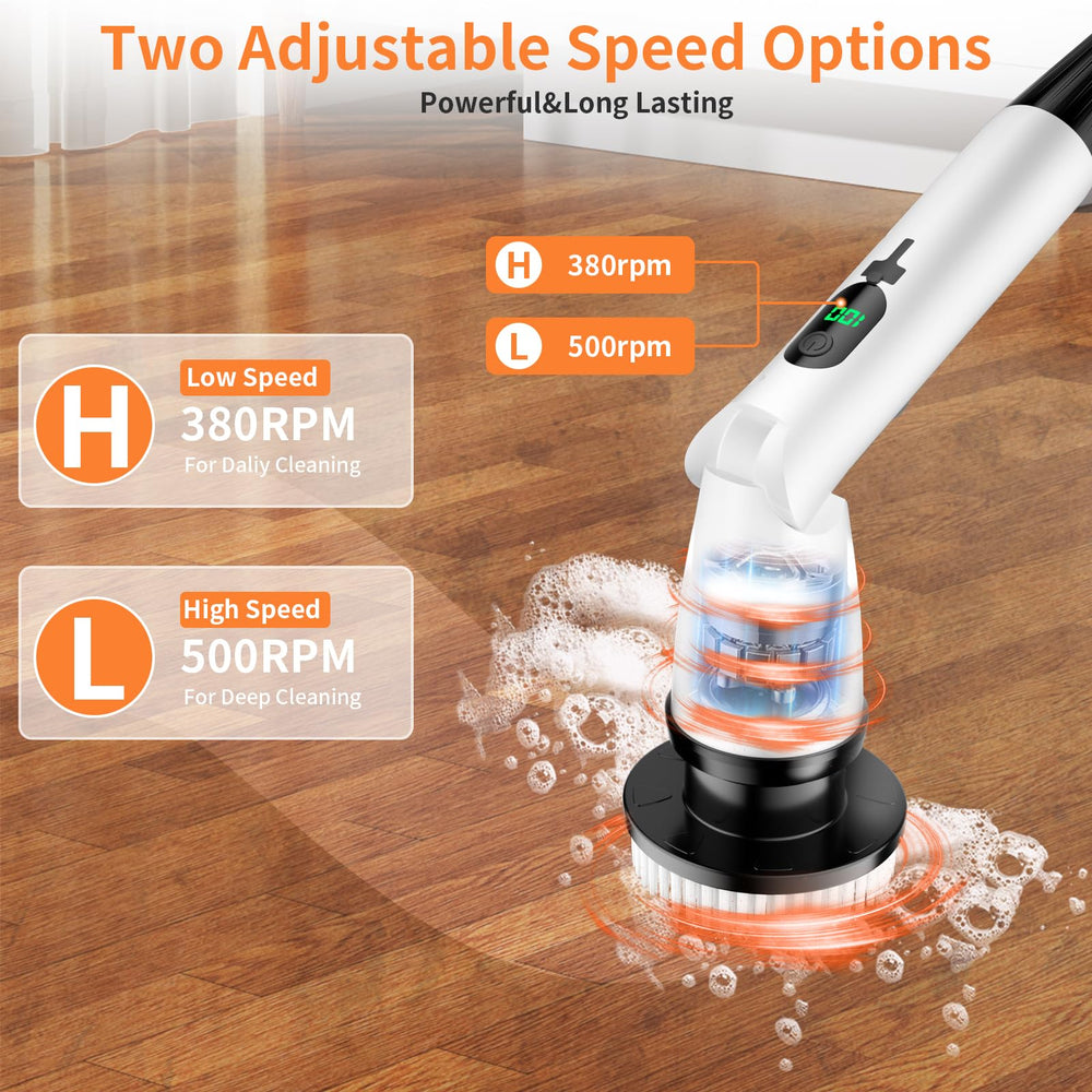 MAILLUCK brosse électrique IPX8 étanche et idéale pour les douches